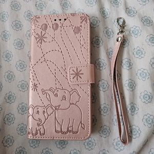 ✨NEW: Samsung Galaxy S10 Plus Wallet Case with card holder | Pink Phonecase✨